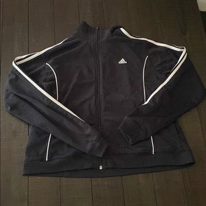 Girls Adidas tricot bomber jacket